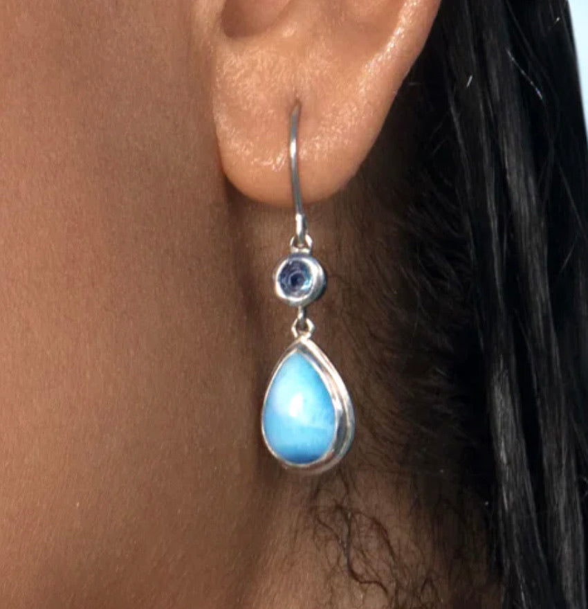 Atlantic Pear Earrings