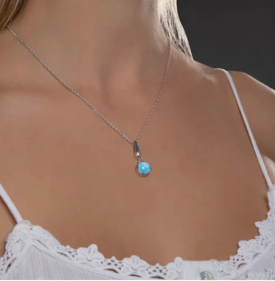 Liquido Larimar Necklace