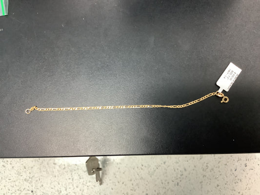 2.0mm Figuro bracelet 18KY 1.4