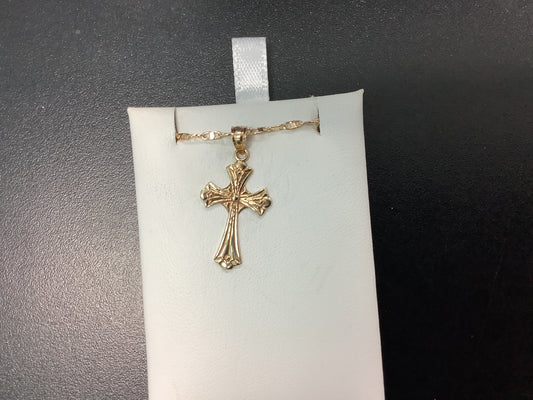 10KY Fleur-de-lis Cross 1.2