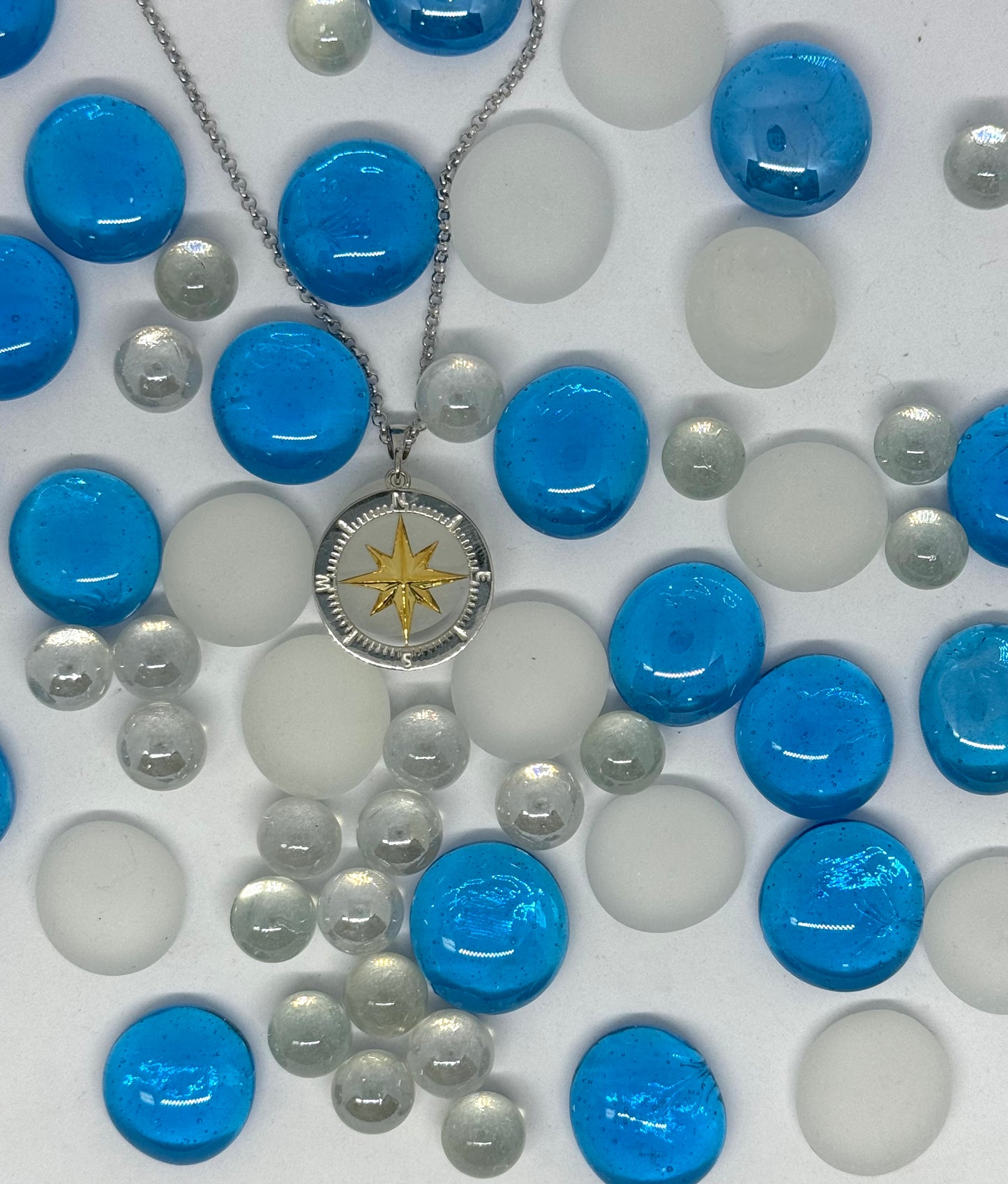 Bonita Beach Compass Necklace