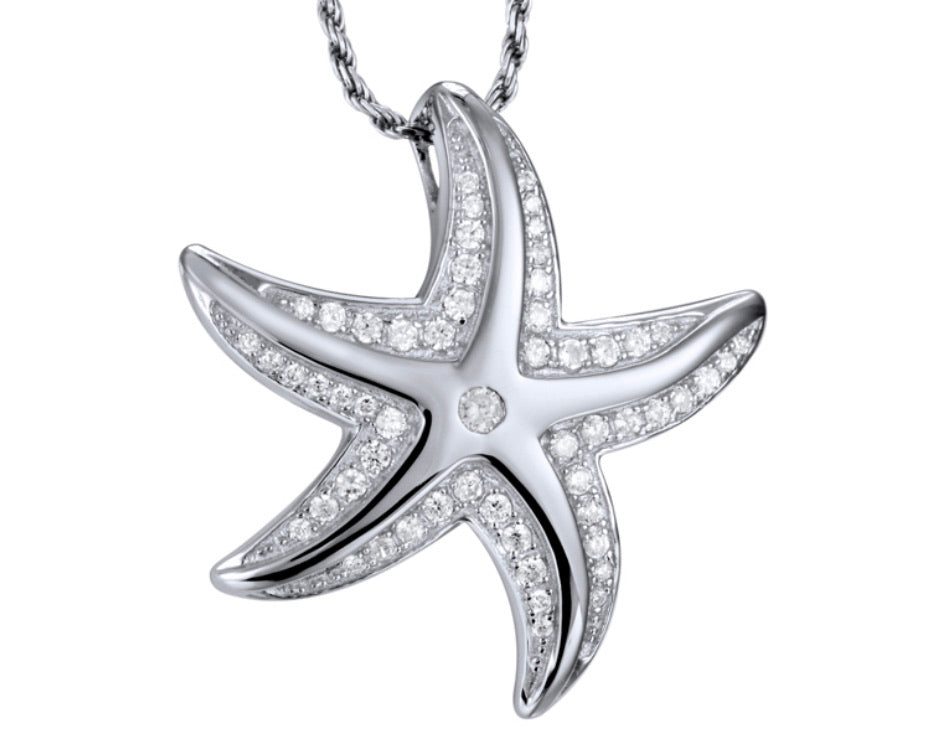 Swarovski Starfish Pendant