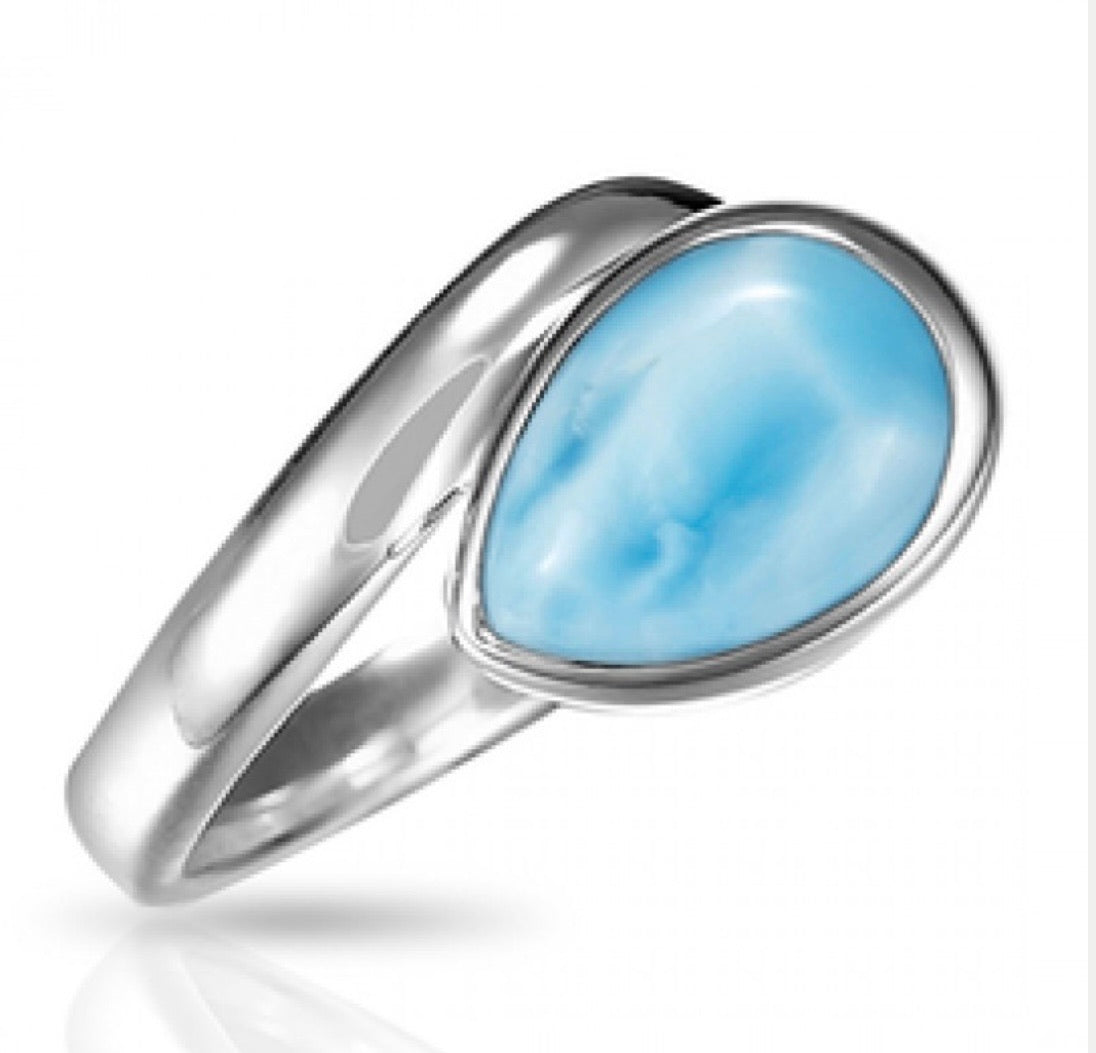 Hydra Larimar Ring