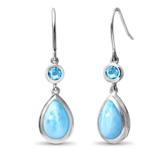 Atlantic Pear Earrings