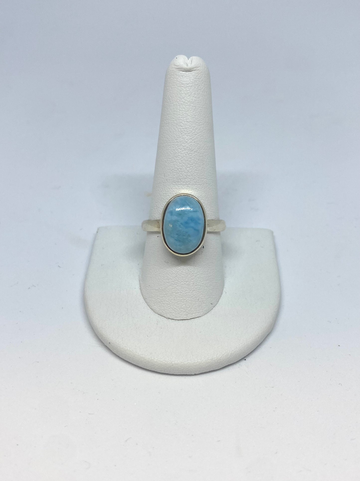 Oval Larimar Ring