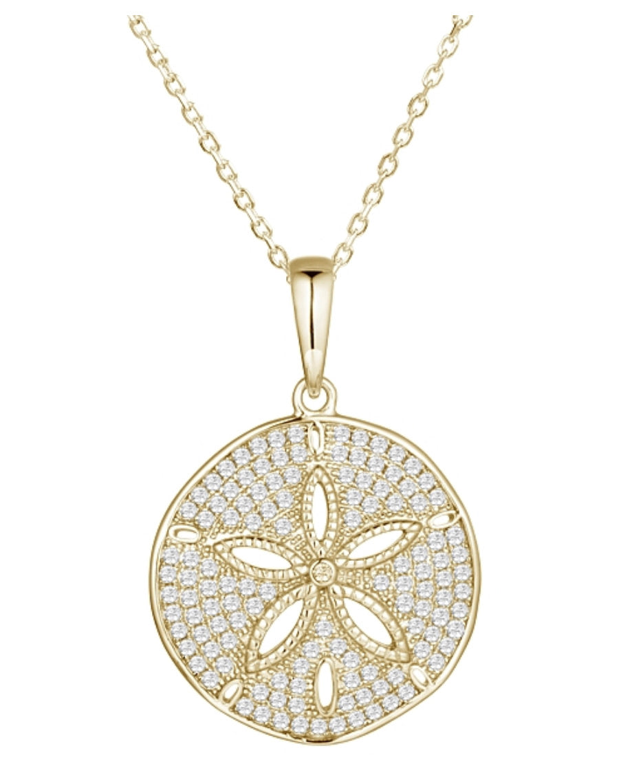 Swarovski Sand Dollar Pendant