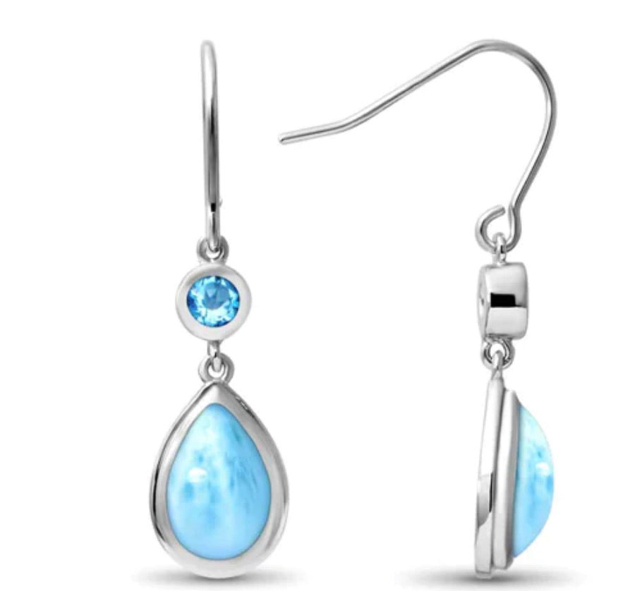 Atlantic Pear Earrings