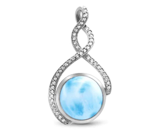 Adella Larimar Necklace