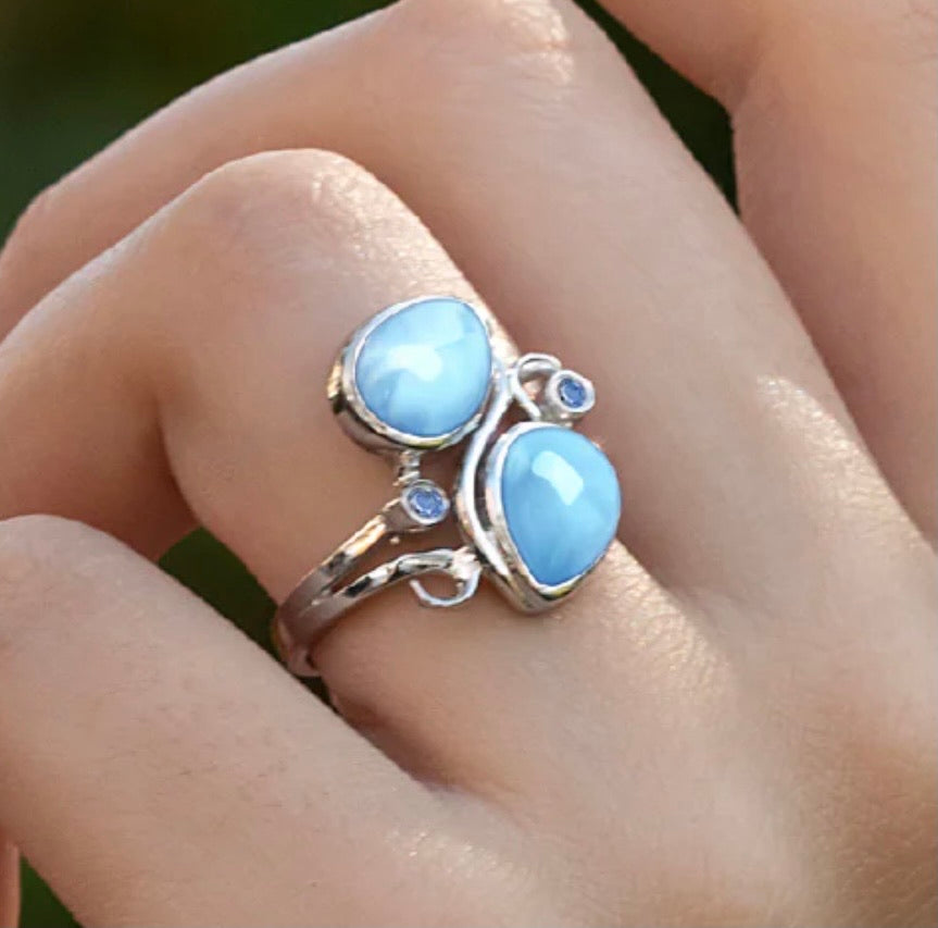 Lyric Larimar Ring